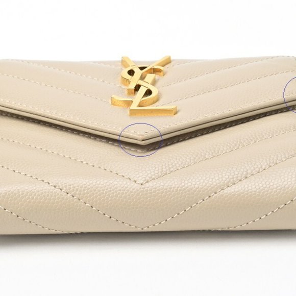 Saint Laurent Monogram Trifold Wallet 403943BOW019607 - Picture 3 of 10